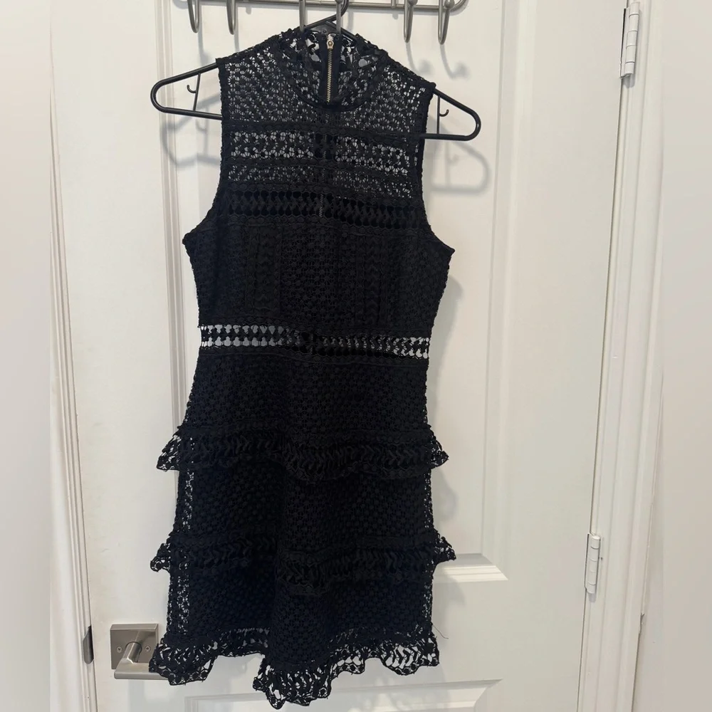 Lulus Black Lace Dress - Picture 3 of 5